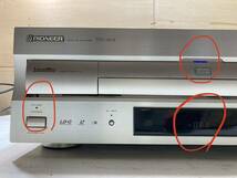 【オーディオ】Pioneer パイオニア DVD LD プレーヤー レーザーディスクDVL-909 通電のみ ジャンク E39_画像2