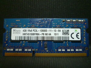 ジャンク品　SK hynix　４GB　HMT451S6BFR8A-PB　　＜F11＞