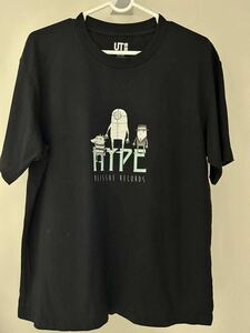 米津玄師　Tシャツ　UT ユニクロ Sサイズ ブラック HYPE UNIQLO 中古　古着