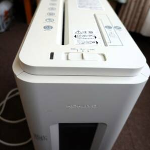 デスクサイドマルチシュレッダー Silent-Duo ノーブルホワイト KPS-MX100Wの画像1