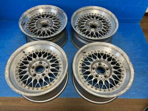 BBS RS212 GERMANY 17インチ 17x8.5J +13 120/5H 中古4本 激レア 深リム 鍛造 3ピース BMW 