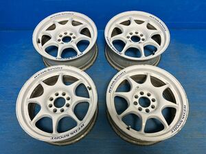 WEDS SPORT ウェッズ スポーツ 15インチ 15x6.5JJ +30 100/4H 中古4本 Weds 希少 軽量