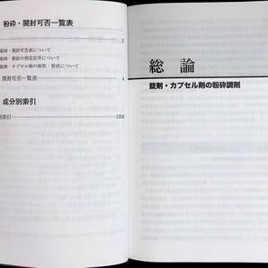 ◎送料0円◎ 錠剤・カプセル剤粉砕ハンドブック 第7版 監修 佐川賢一 木村利美 株式会社じほう 平成27年12月7版 ZP12の画像3