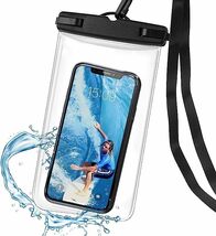 スマホ 防水ケース お風呂 IPX8 プール 水中撮影 スマホ防水ケース iPhone 15 14 plus pro promax 13 12 11 Huawei Xperia androidに対応_画像1