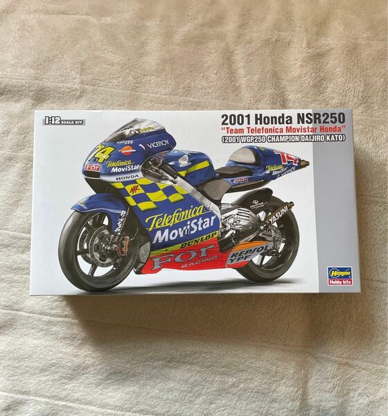 【超人気レア物】2001 Honda NSR250 チーム テレフォニカモビスター ホンダ 加藤大治郎　1/12スケール