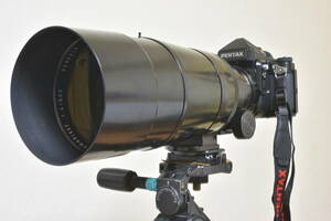 PENTAX 6x7 Super-Multi-Corated TAKUMAR 600mm F4 ハードケース付き、鍵付き、光学、外装共に非常に良い状態 67 67Ⅱ 受注生産品