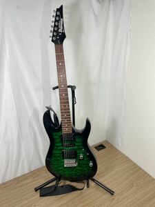 ■FR1747 Ibanez GRX70QA-TEB エレキギター 現状品