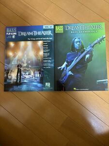 DREAM THEATER ベースパート譜セット　ドリームシアター