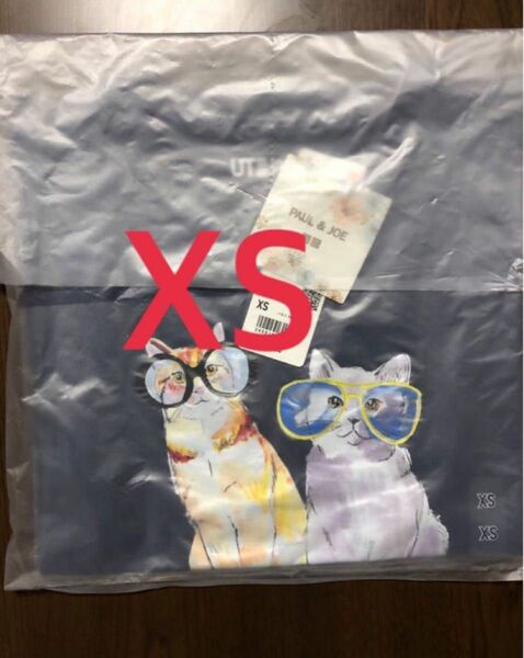 ○新品タグ付○ ポール&ジョー UT コラボTシャツ ○猫 XS