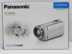 s22133-ty 【送料950円】中古品★Panasonic パナソニック デジタルハイビジョンビデオカメラ HC-V480MS [099-240304]