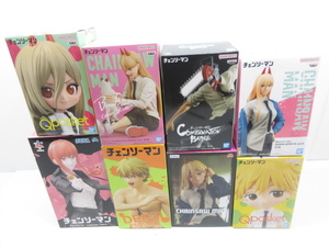 n75238-ty 未開封★8個 チェンソーマン デンジ マキマ Qposket ぬーどるストッパー Break time collection等フィギュア [056-240309]