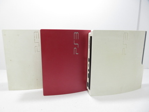 n75346-ty ジャンク○3台セット PS3本体 CECH-2500A(160GB)×1 CECH-3000A(160GB)×1 CECH-3000B(320GB)×1 [035-240314]