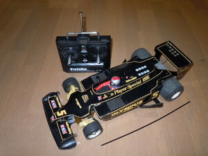 タミヤ 1/10 RC 旧F1 ロータス79 フタバ プロポ 付き 当時物 中古品 レストアベース 部品取りに