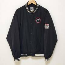 ラスト1着◎【VISION STREET WEAR】ヴィジョン ストリート ウエア スタジャン ブルゾン ブラック 黒 スケボー メンズ サイズL /Y4899j_画像1