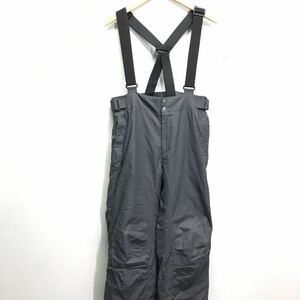 防風◎防寒◎【KASTLE】 ケスレ スノーウェア ビブパンツ スキー スノーボード 雪遊び アウトドア キャンプ チャコール メンズ M /Y5572ii