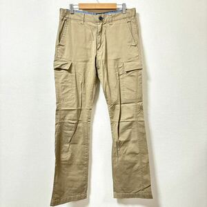 【R・NEWBOLD】アールニューボールド カーゴパンツ ベージュ コットン 綿 ストレッチ 薄手 春夏 ワークパンツ メンズ サイズM/Y6702 SS