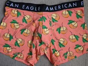 * AE アメリカンイーグル ボクサーブリーフ トランクス AE 4.5" Classic Boxer Brief XXXL / Orange *