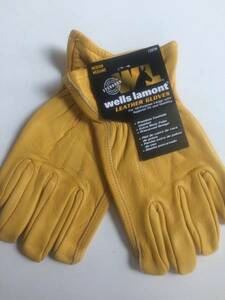 * regular goods wells lamont Wells lamonto cow leather gloves premium leather glove / work bike outdoor camp *