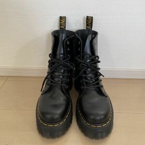 中古美品★【Dr.Martens(ドクターマーチン)】JADON POLISHED SMOOTHJ 限定 ジェイドン 8ホールブーツ