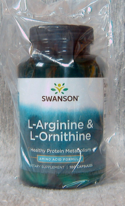 s one son фирма L- аргинин 500mg L- орнитин 250mg*100 Capsule 