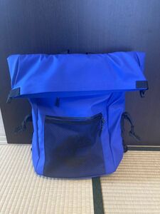 未使用Timberland◆ROLLTOP BACKPACK/リュック　TB0A2FXD【バッグ】ブルー　ティンバーランド