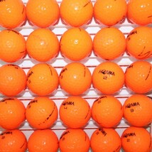 25個 ホンマ A1 オレンジカラー Bランク HONMA 中古 ロストボール ゴルフボール 送料無料 snt_画像7