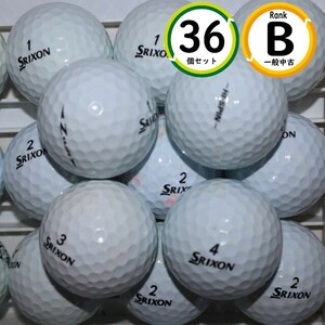 36個 スリクソン 混合 Bランク 中古 ロストボール SRIXON 送料無料