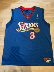 NIKE NBA IVERSON #3 アレン・アイバーソン ユニフォーム 76ers ゲームシャツ タンクトップ