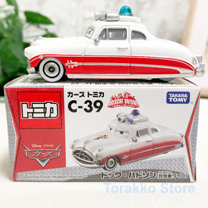 【新品・未開封・廃番】カーズトミカ C-39 ドック・ハドソン（救急車タイプ）海外販売仕様正規品 レスキューゴー！ゴー！