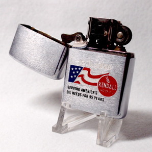 ビンテージ ZIPPO★KENDALL MOTOR OIL★1976年/Light Use/激レア/ムック本掲載/Nice Graphics/メモリアル/コレクタブルの画像3