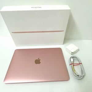 【送料無料】Apple アップル MacBook 12インチ MNYM2J/A A1534 (Core m3/8GB/SSD256GB) 中古【Ae731031】