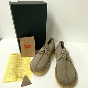 [ free shipping ]Clarks Clarks Desert Trek desert Trek Sand suede 26122712 #UK9 unused [Ae686261]