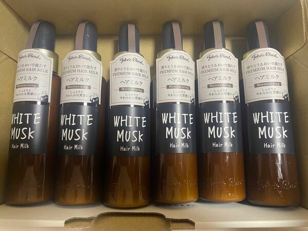 ヘアミルク　John's Blend ジョンズブレンド 香りを楽しむ　WHITE MUSK ホワイトムスク 120ml