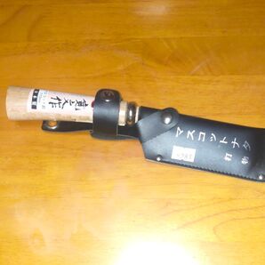 浅香工業 宝長久寛文作 全鋼マスコット鉈 110mm