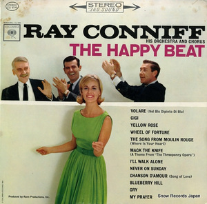 RAY CONNIFF AND HIS ORCHESTRA & CHORUS the happy beat CS8749