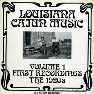 V/A louisiana cajun music volume 1 - first recordings the 1920s OT108