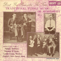 V/A don't you remember the time / traditional fiddle music of mississippi vol.2 COUNTY529_画像1