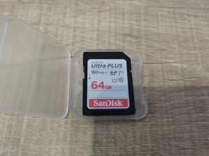 SDカード 64GB サンディスク Ultra PLUS 150MB/s SanDisk SDXCカード