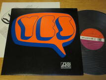 ◆◇YES(イエス)【YES(イエス・ファースト・アルバム)】英盤LP/588190/ATLANTIC/RED/PLUM/RED/MAROONレーベル◇◆_画像1