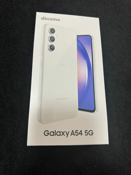 docomo Galaxy A54 5G SC-53D Awesome White simフリー 超極美品　判定○