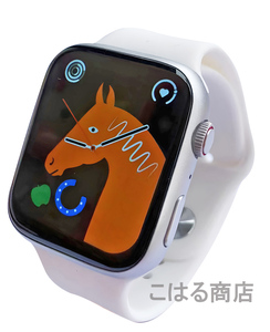 送料無料 Apple Watch 代替品 2.0インチ 大画面 スマートウォッチ 音楽 多機能 Watch8 健康 防水 スポーツ 血中酸素 血圧 iphone ホワイト