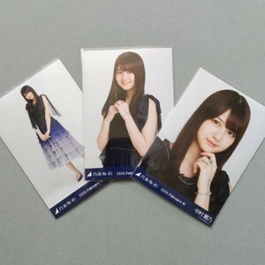 乃木坂46 中村麗乃 2020 February Ⅳ 生写真 3枚セット