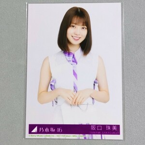 乃木坂46 阪口珠美 Time files 生写真