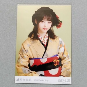 乃木坂46 西野七瀬 2018 Lucky Bag 生写真 2