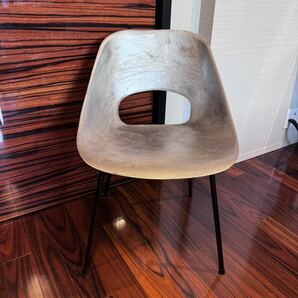 【稀極上】50s Pierre Guariche ガーリッシュ アルミチェアー オリジナル プルーヴェ ウェグナー ペリアン vitra 椅子 ジャンヌレ GRASの画像1