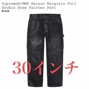 Supreme/MM6 Maison Margiela Foil Double Knee Painter Pant Black