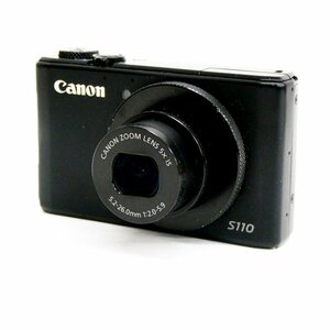 Canon PowerShot S110　キャノン　パワーショット　デジタルカメラ　バッテリー　充電器付〈O1498〉A1