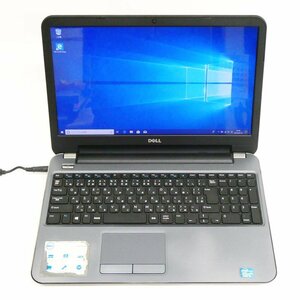 DELL Inspiron 15R-5521 Core i5-3337U 1.80GHz 8GB 1TB Win8.1→Win10　15.6インチ　ノートPC　ジャンク〈O1451〉D4