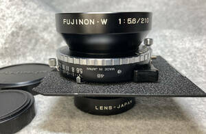 FUJI FUJINON-W 1:5.6 210mm 大判レンズ シャッター&絞りOK