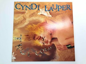 ▼　【LPレコード True Colors Cyndi Lauper トゥルー・カラーズ シンディ・ローパー 28・3P-760】107-02403